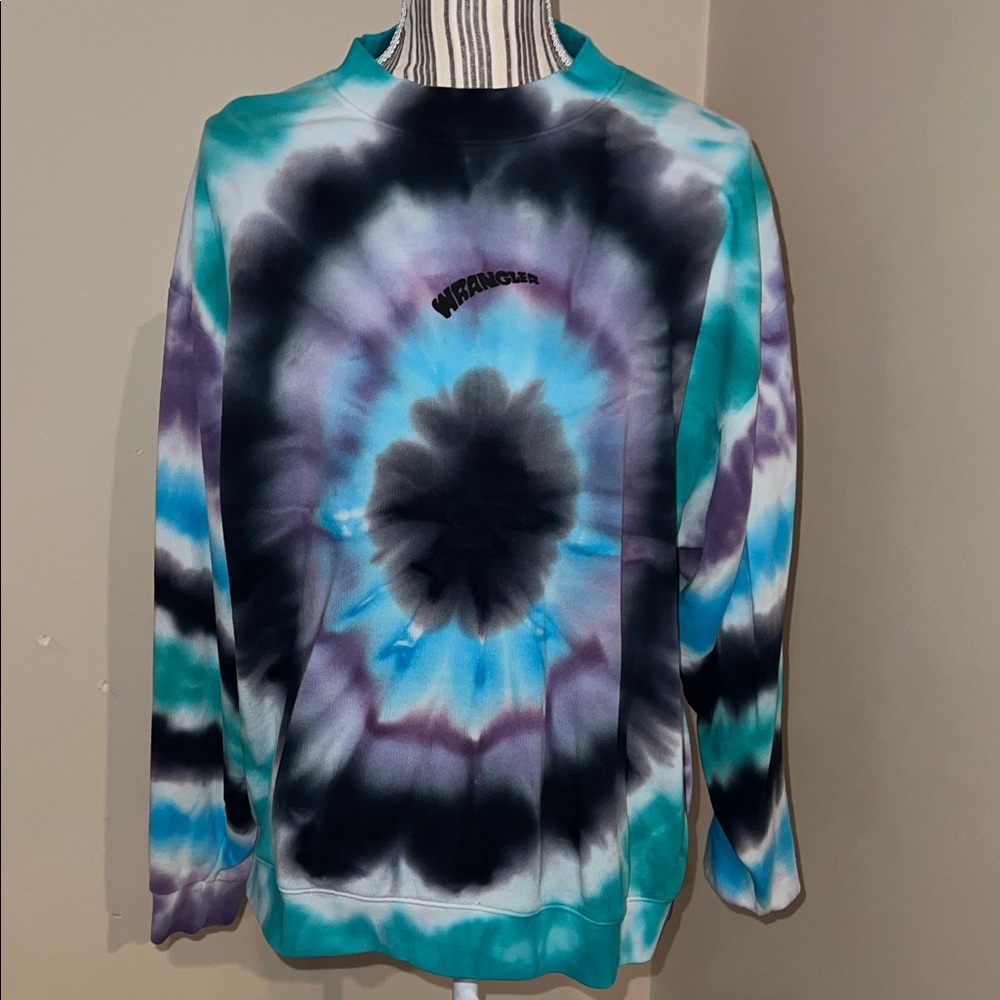 Wrangler Multicolor Tie-Dye Sweatshirt